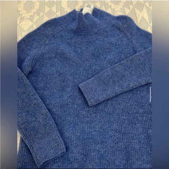 NWT COS Raised Neck Chunky Wool Jumper - Picture 2 of 10